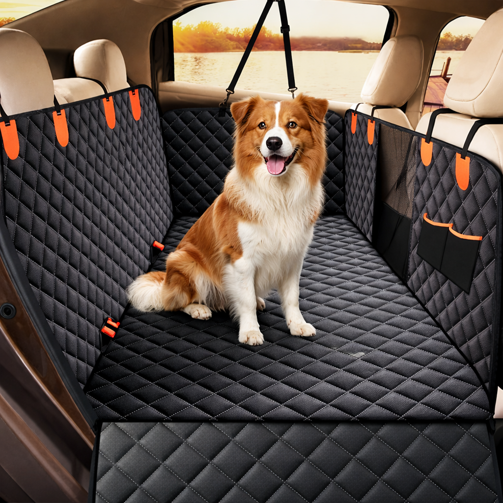 Hundetæppe til bagsæde - Vandafvisende cover