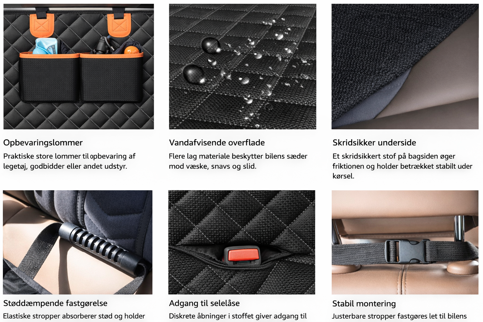 Materialer og detaljer